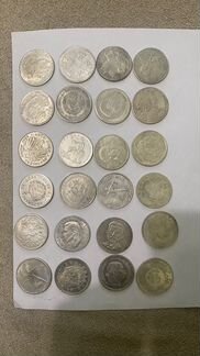 Китайские копии серебряных монет разных стран