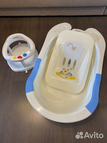 Ванночка для купания с горкой