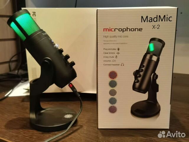 Микрофон стриминговый MadMic X2