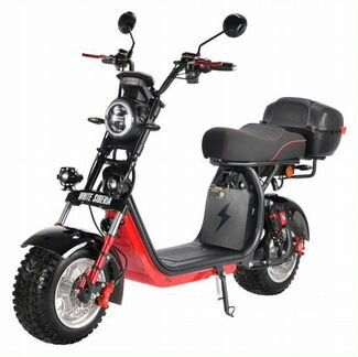 Электроскутер CityCoco white siberia PRO 2500w