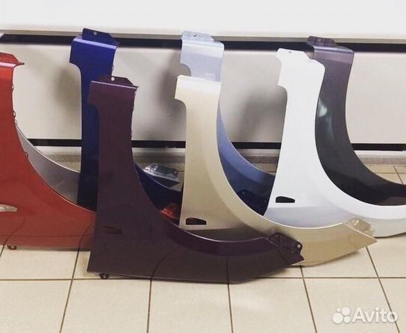 Крыло на hyundai solaris