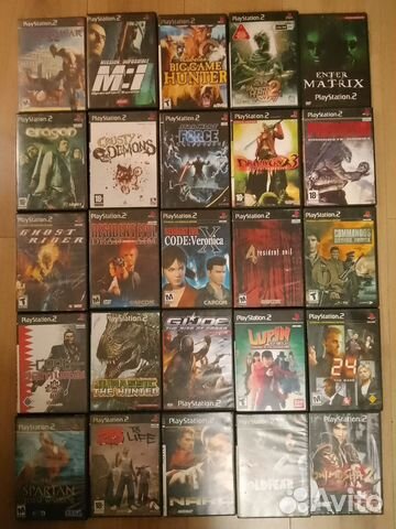 Игры для sonyplaystation 2