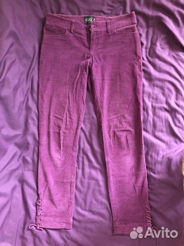 Брюки oodji вельветовые (размер M)