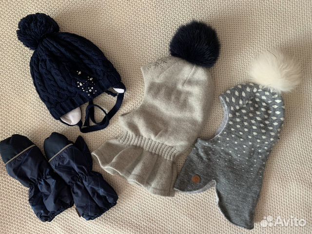 Шапка шлем краги