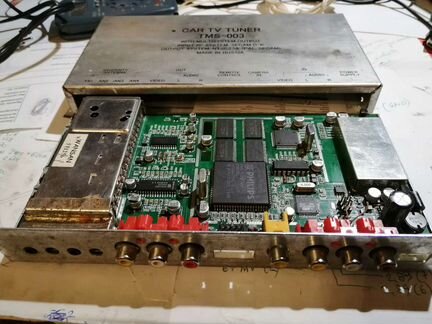 Аналоговый автомобильный тв тюнер Tms-003