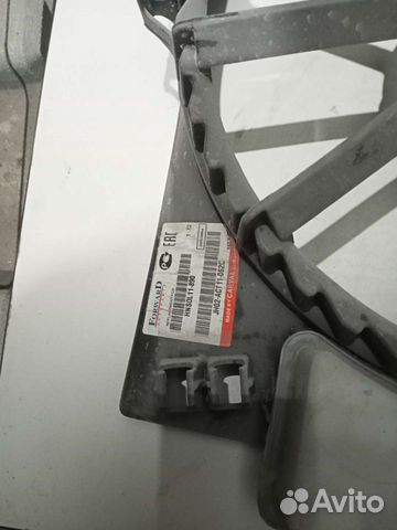 Диффузор вентилятора Hyandai Solaris