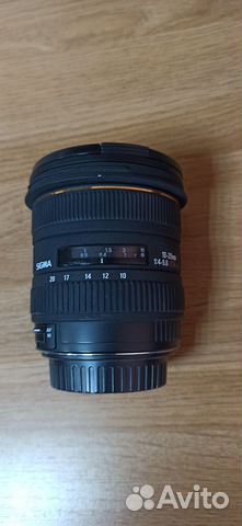 Sigma 10-20mm f/4-5.6 EX DC HSM Canon
