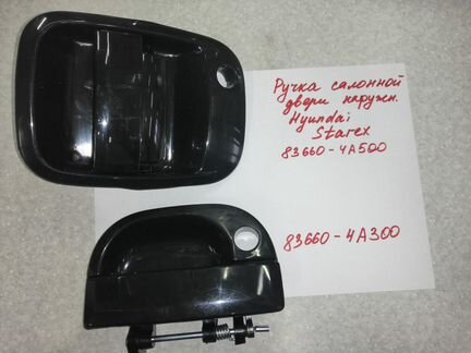 Ручка наружняя салонной двери hyundai Старекс