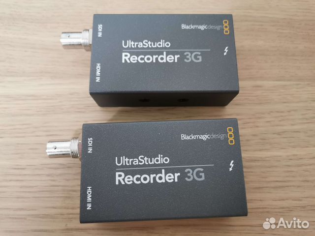 Ultrastudio recorder 3g карта видеозахвата blackmagic