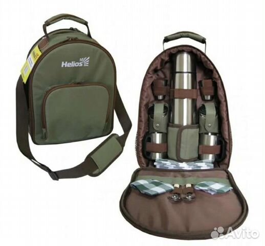 Набор для пикника на 2 персоны Helios (HS-372 (2)