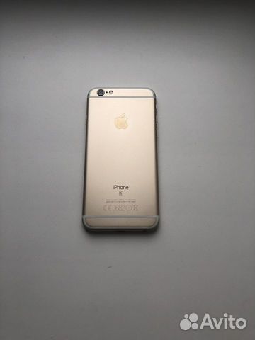 iPhone 6s gold 64gb акб76 идеал
