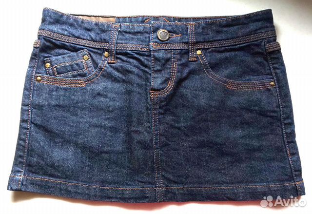 Юбка джинсовая