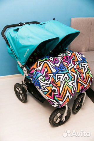 Коляска Bumbleride indie twin для двойни