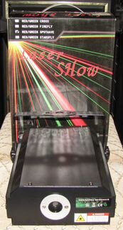 Лазер US N600 GR-140 LED светомузыка микрофон DMX