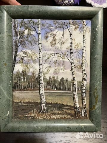 Красивая Картина из натуральных камней