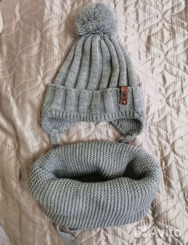 Шапка и снуд 44-48