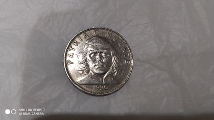 Монета с Че Геварой Куба