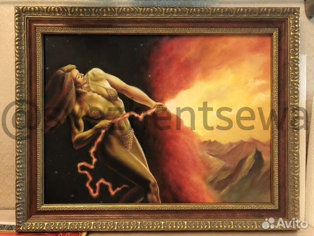 Картина маслом на холсте