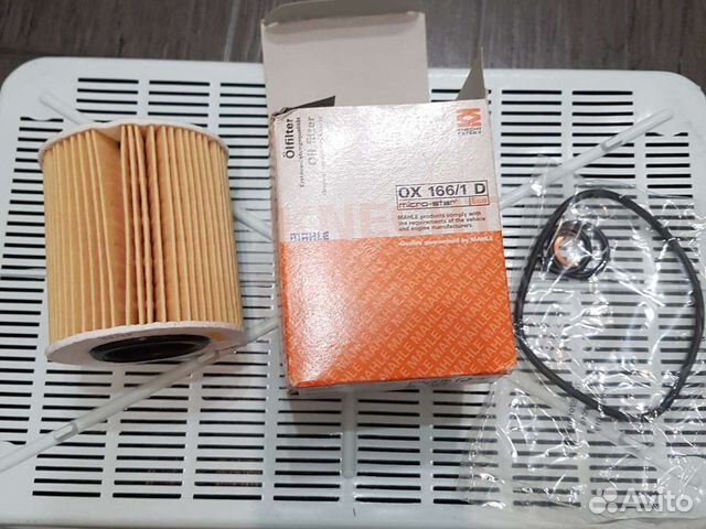 Фильтр масляный mahle OX 166/1 D