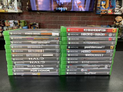 Xbox One Б/У игры магазин пор 32В