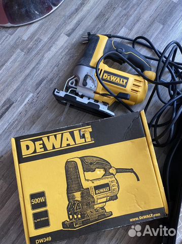 Электролобзик dewalt dw349