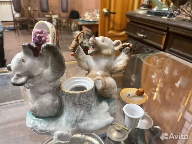 Два медведя чернильница лфз в/с