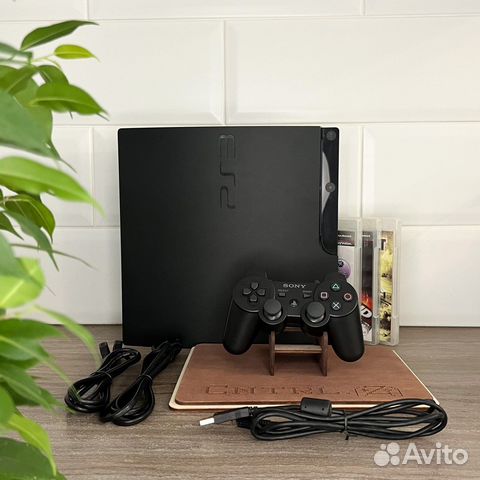 Sony PS3 Slim 320gb В Идеале +Много Игр+Диски