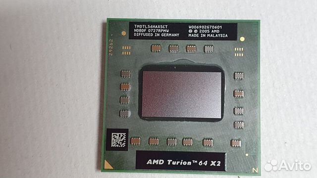 Процессоры AMD Turion X2 Athlon X2 Socket S1G1