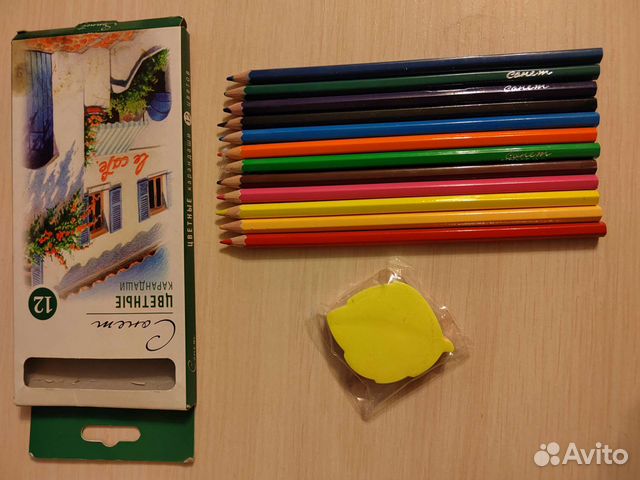 Цветные карандаши Сонет 12 цветов
