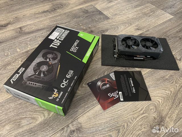 Видеокарта GTX 1660 Ti 6gb OC