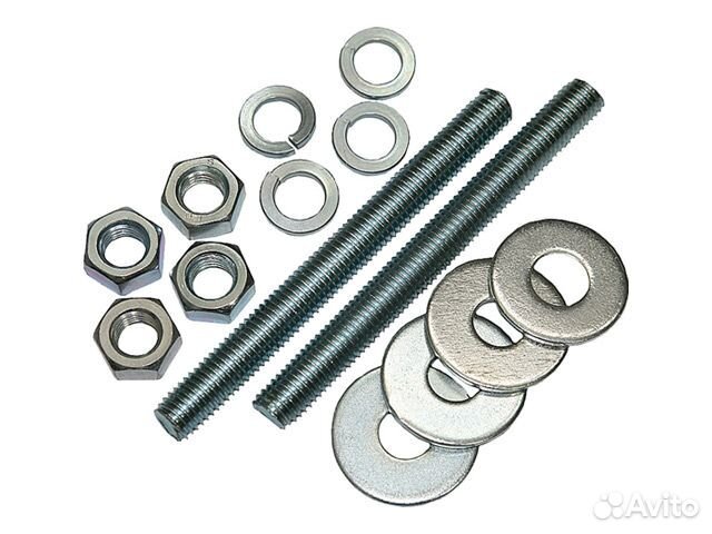 Шпилька резьбовая М16х2000, шайбы, гайки М16 купить в Екатеринбурге ...