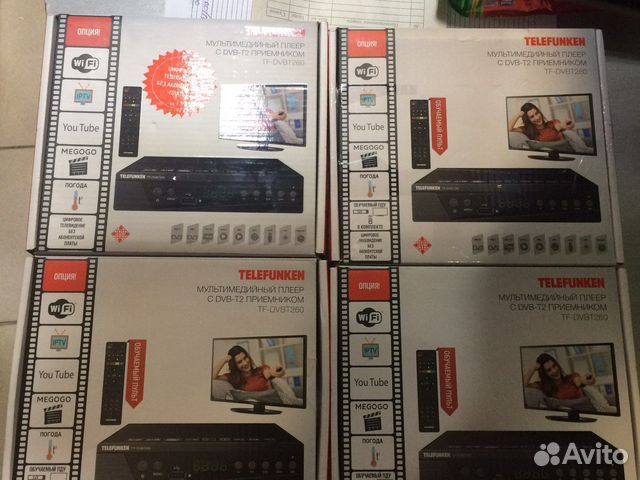 Мультимедийный плеер с DVB-T2 приемником