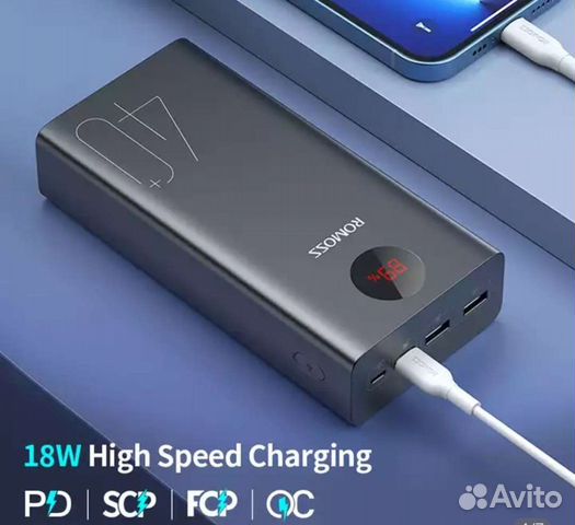 Power Bank Romoss 40000 Mah Новый
