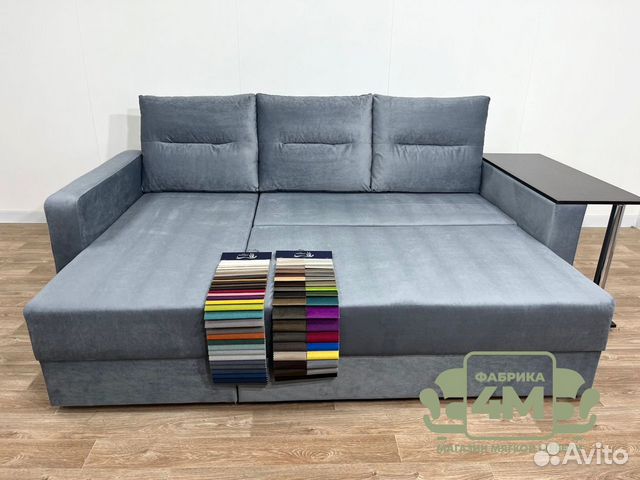 Новый угловой диван кровать олимп со столиком