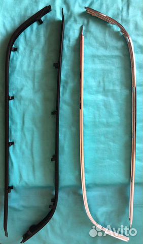 Молдинги задние Bmw E39