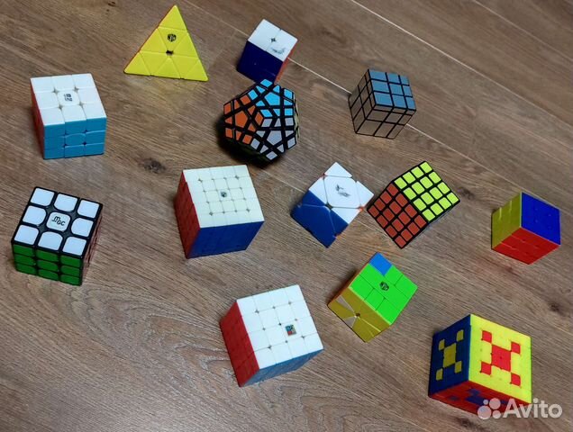 Различные головоломки, кубик Рубика