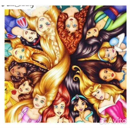 Набор для алмазной вышивки принцессы