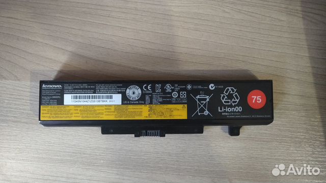 Аккумулятор для ноутбука lenovo