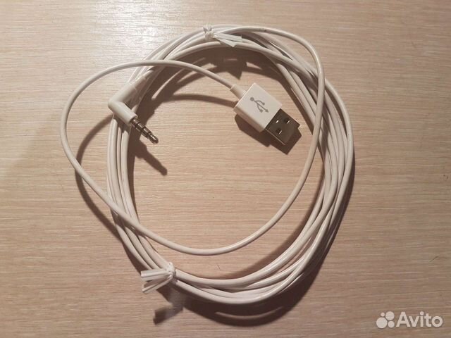 Кабель usb - aux 3 метра
