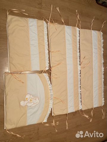 Бортики в детскую кроватку «Сонный гномик»