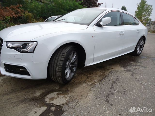 Пороги S-Line Audi A5 8T Sportback (09-16) CT