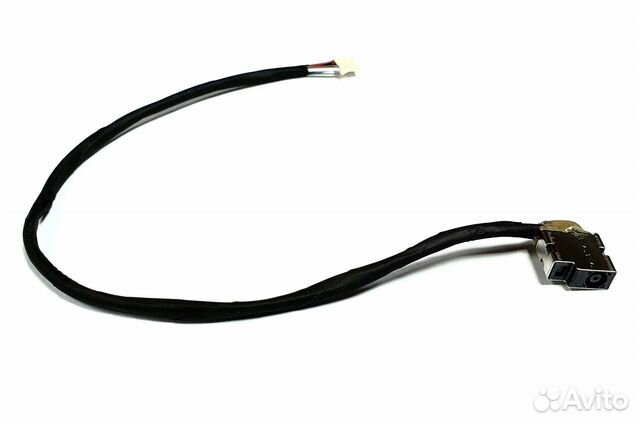 Разъем питания HP 17-S, с кабелем, новый