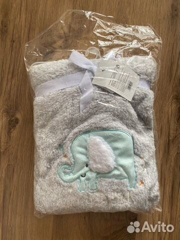 Плед детский плюшевый флисовый