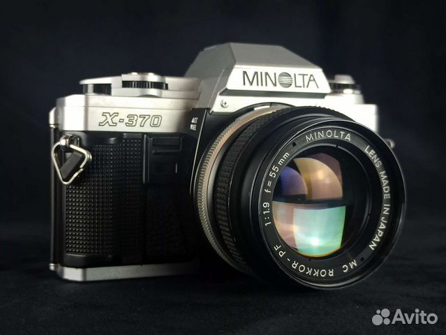 Minolta X370+ PF 55mm/1.9
