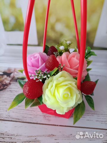 Букет из мыла