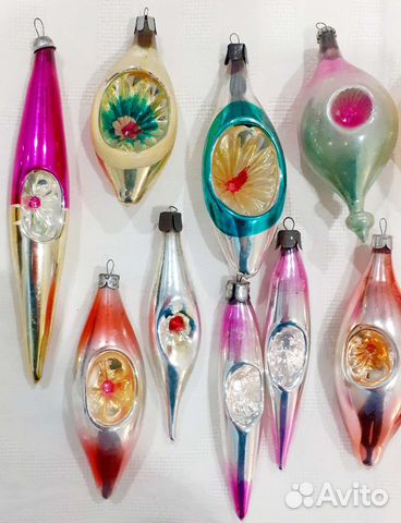 Сосульки-прожекторы елочные, СССР