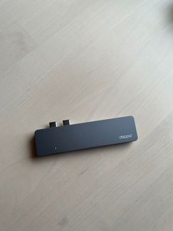 Переходник Deppa Адаптер USB-C 7-в-1 графит