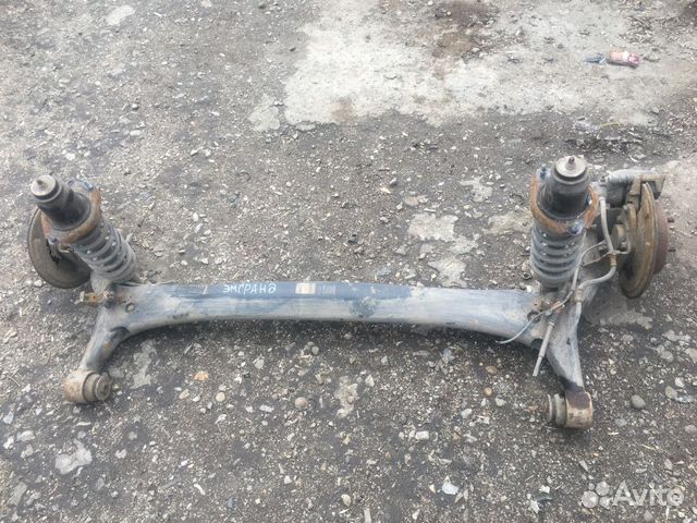 Задняя балка в сборе Geely Emgrand