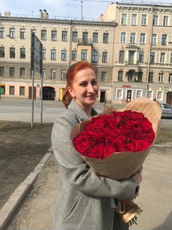 Розы 51 штука