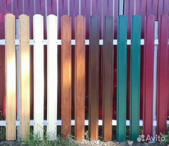 Евроштакетник круглый